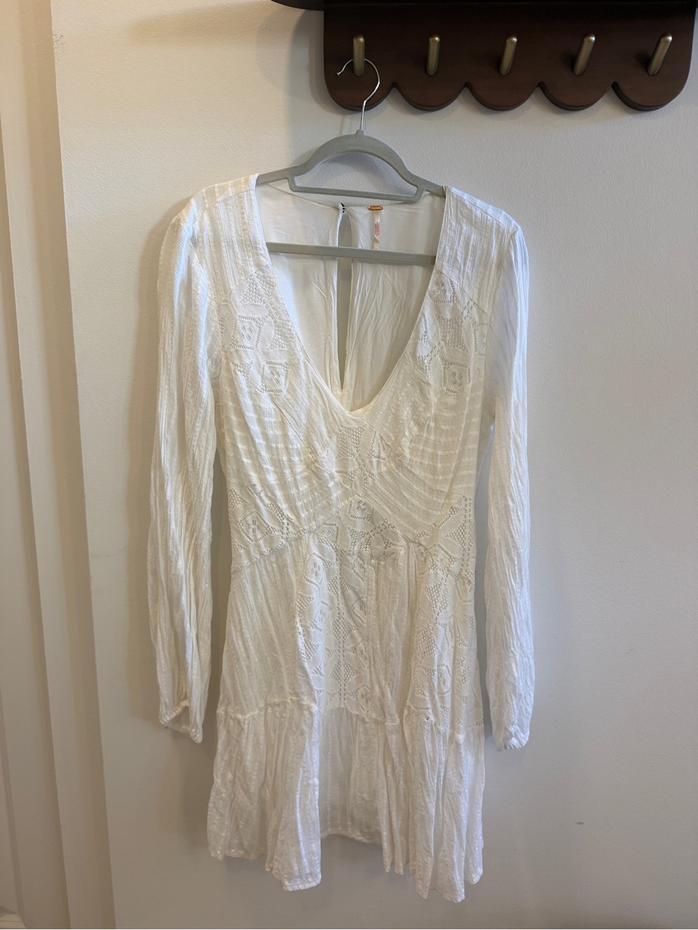 Free People Patchwork of My Dreams Mini Dress